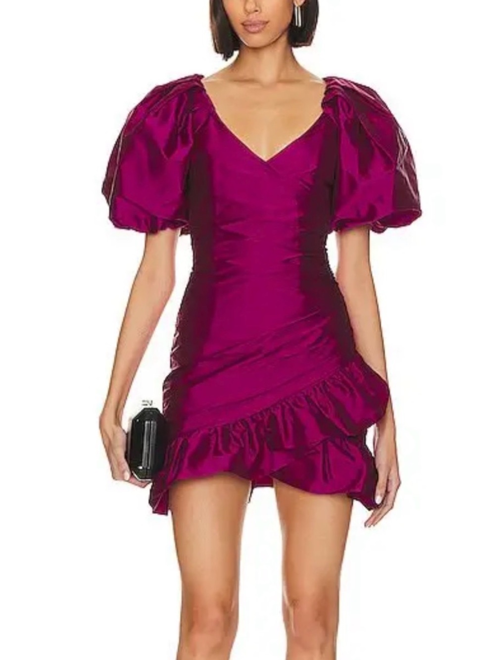 MISA Magenta Sybil Dress